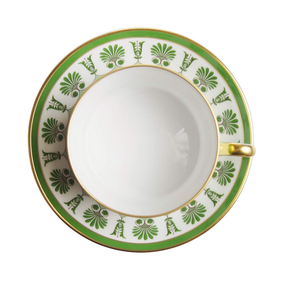 リチャードジノリ 『パルメッテ　エメラルド』　C&S　大皿　ペア リチャードジノリ 『パルメッテエメラルド』C&S大皿ペア